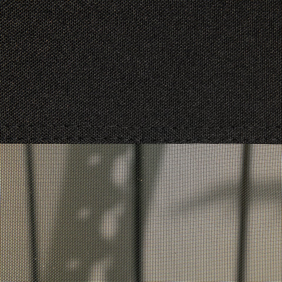 image 1 of Outsunny Garden Recliner Chairs Set of 2, Outdoor Foldable Zero Gravity Chairs Set with Footstool and Detachable Headrest, Black