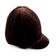 image 4 of Shires Velveteen Hat Cover Black | 53-57CM