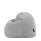 image 5 of Kids High Rest Beanbag Corduroy Light Grey | Grey | Grey | 1