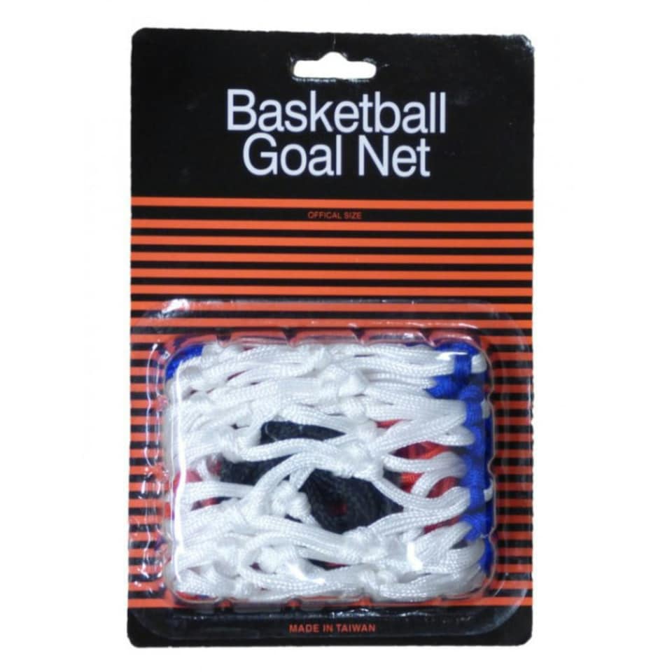 Carta Sport Basketball Net - White/Red/Blue - One Size
