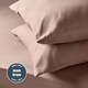 image 3 of Silentnight Supersoft Pillowcases - 2 Pack Pink | Blush 
