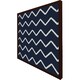 image 3 of Zig zagged rope (Picutre Frame) White | XL