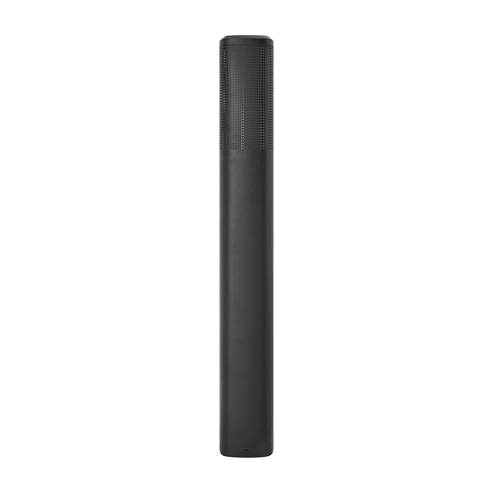image 1 of Nordlux Sidara Outdoor Garden Post Black Aluminium E27 Coastal/Marine Safe - Mains Powered, IP44