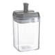 image 4 of Argon Tableware Flip Lock Plastic Food Storage Containers - 800ml - Grey - Pack of 3