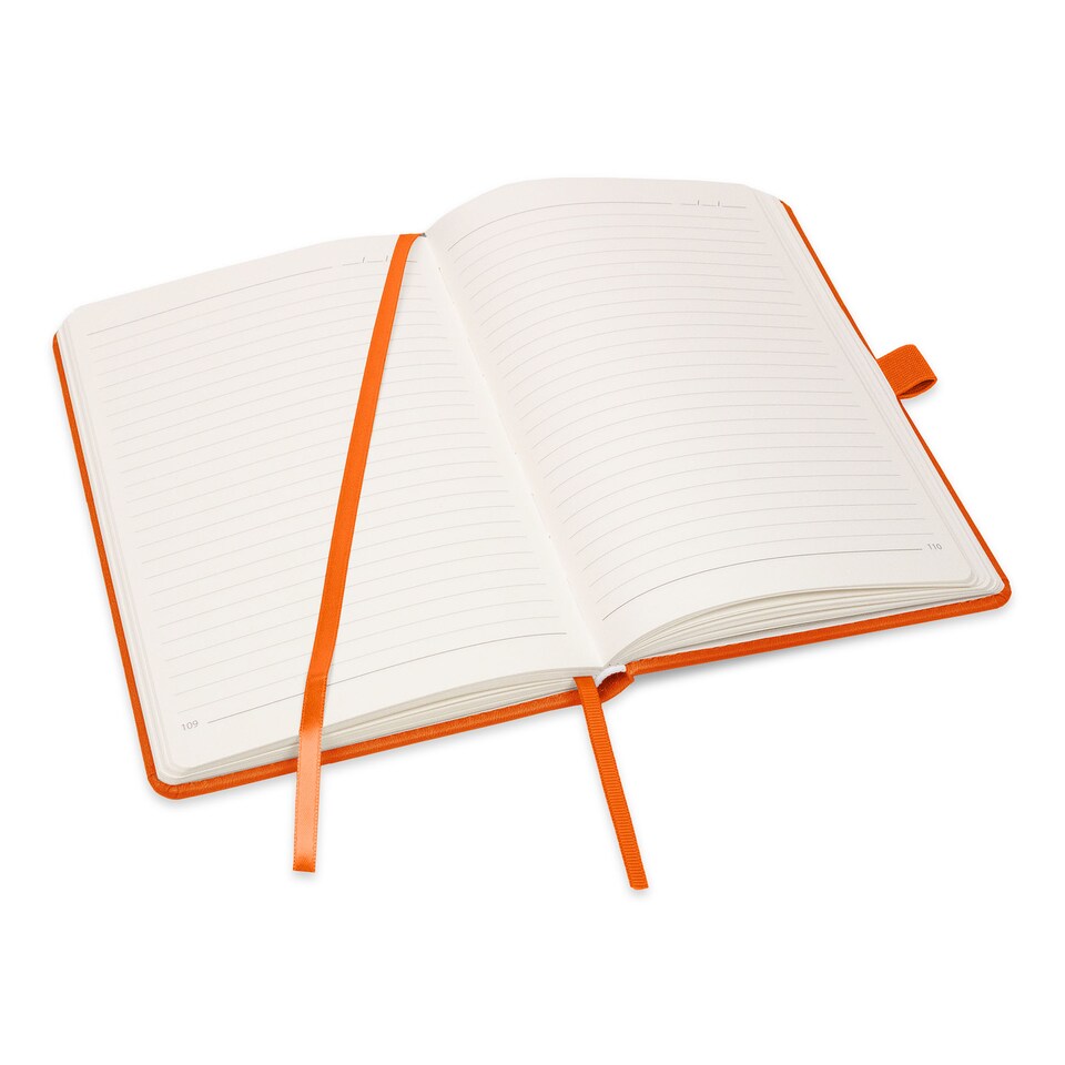 image 1 of Notes London A5 Italian Styled Moretti Notebook Orange