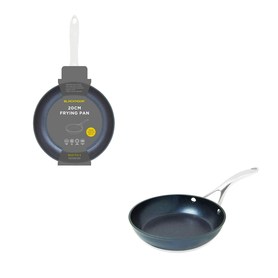 image 1 of Blackmoor 67409 Blue Pro 20cm Frying Pan