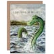 image 1 of Loch Ness Nessie Motivation Believe in Yourself Scottish Scotland Card