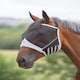 image 3 of Shires Fine Mesh Earless Fly Mask Blue | Cob