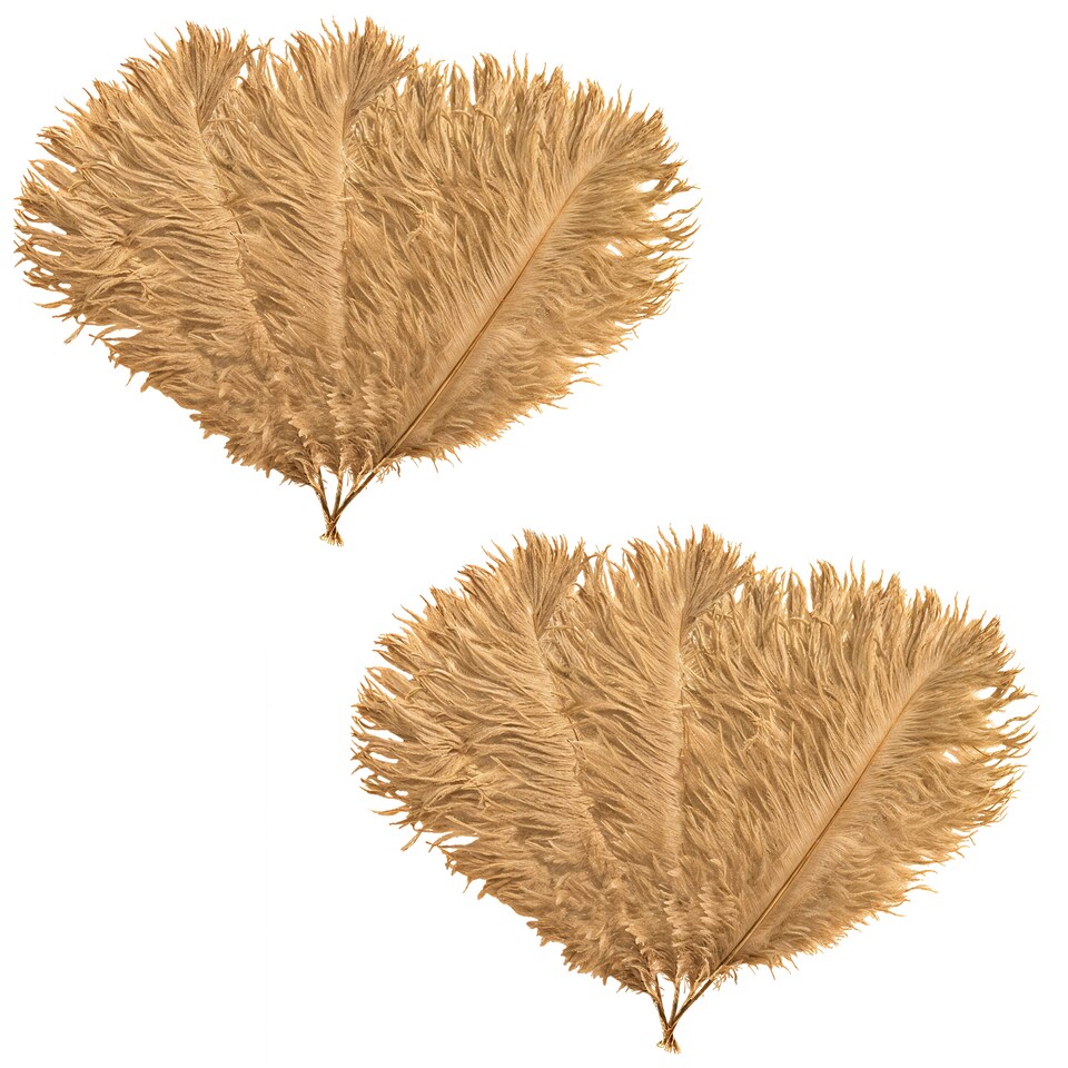 image 1 of Trimming shop 35-40cm Ostrich Feathers Plume - 10pcs