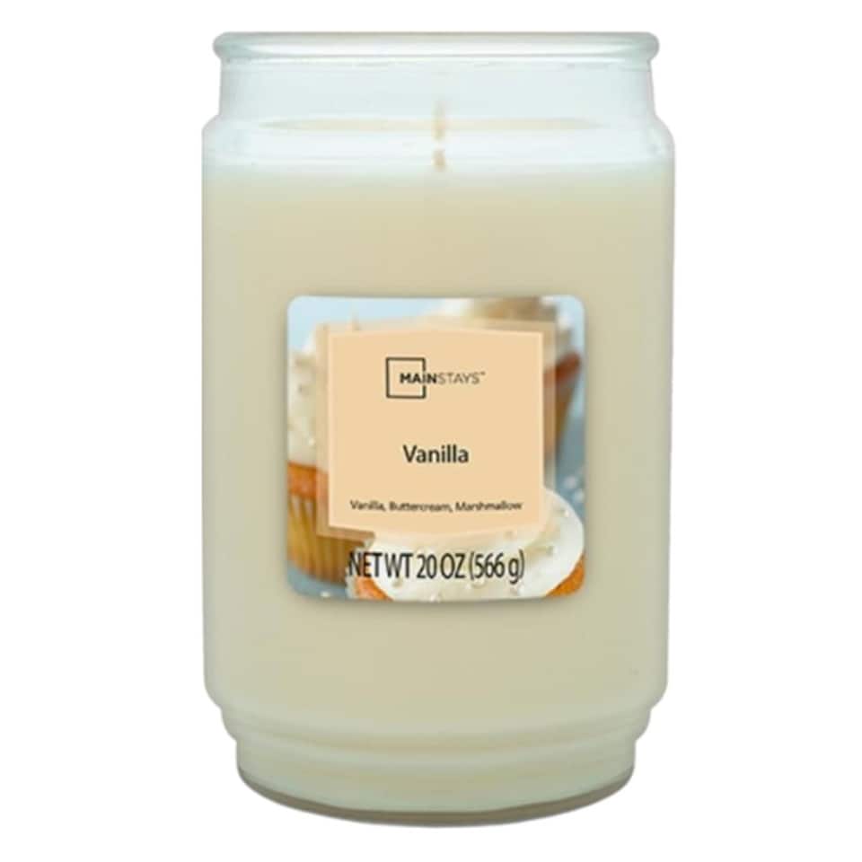 Mainstays Vanilla Candle 20oz (566g)
