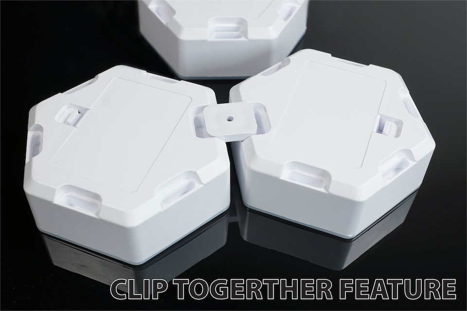 image 1 of Fxlab Touch Sensitive Colour Changing Mood Lights Set of 6 Battery Operated