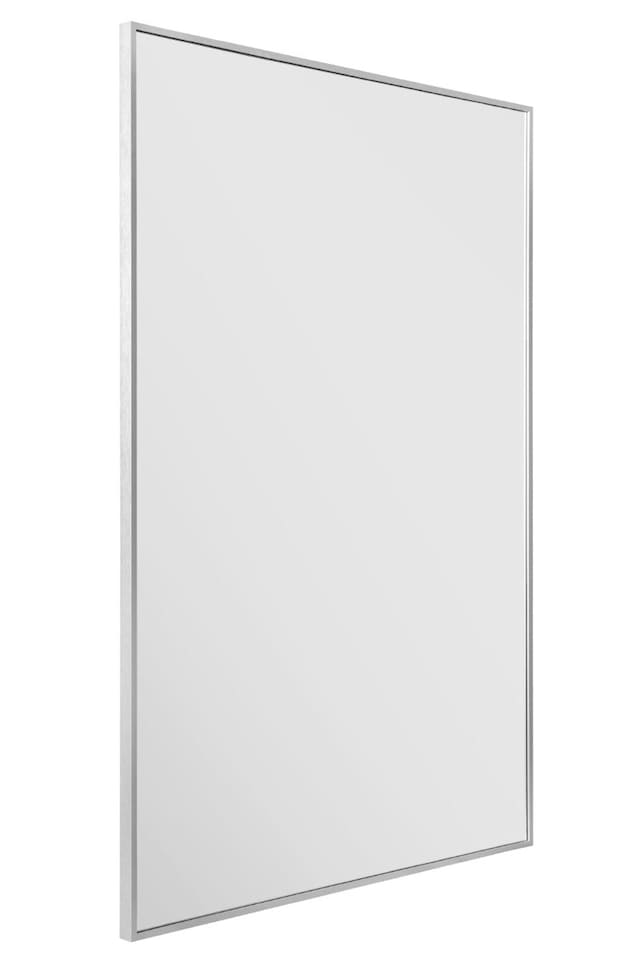 image 1 of The Artus - Silver Aluminium Edged Wall Mirror 47" X 31" (120CM X 80CM) | Silver