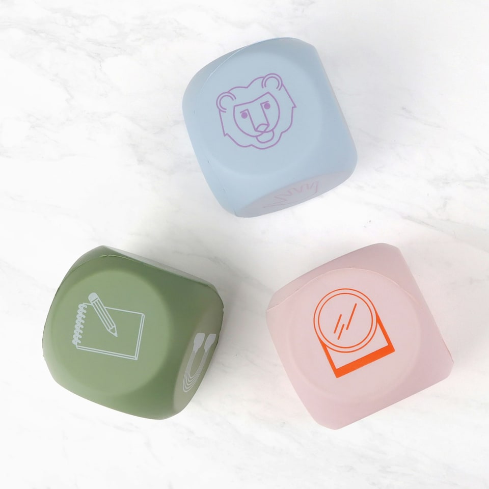 image 1 of Myga Mindful Dice and Card Set