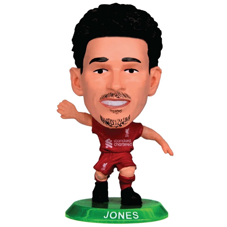 Liverpool FC Curtis Jones 2026 SoccerStarz Collectable Figurine | Red | Red/Green | One Size | 1