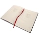 image 2 of West Ham United FC Premium Banded Faux Leather Notebook - Maroon/Black - One Size