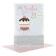 image 1 of Sister 21st Birthday Card 'Fab'