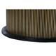 image 7 of Dining Table Home ESPRIT Black Golden Brass Marble 200 x 110 x 76 cm N/A