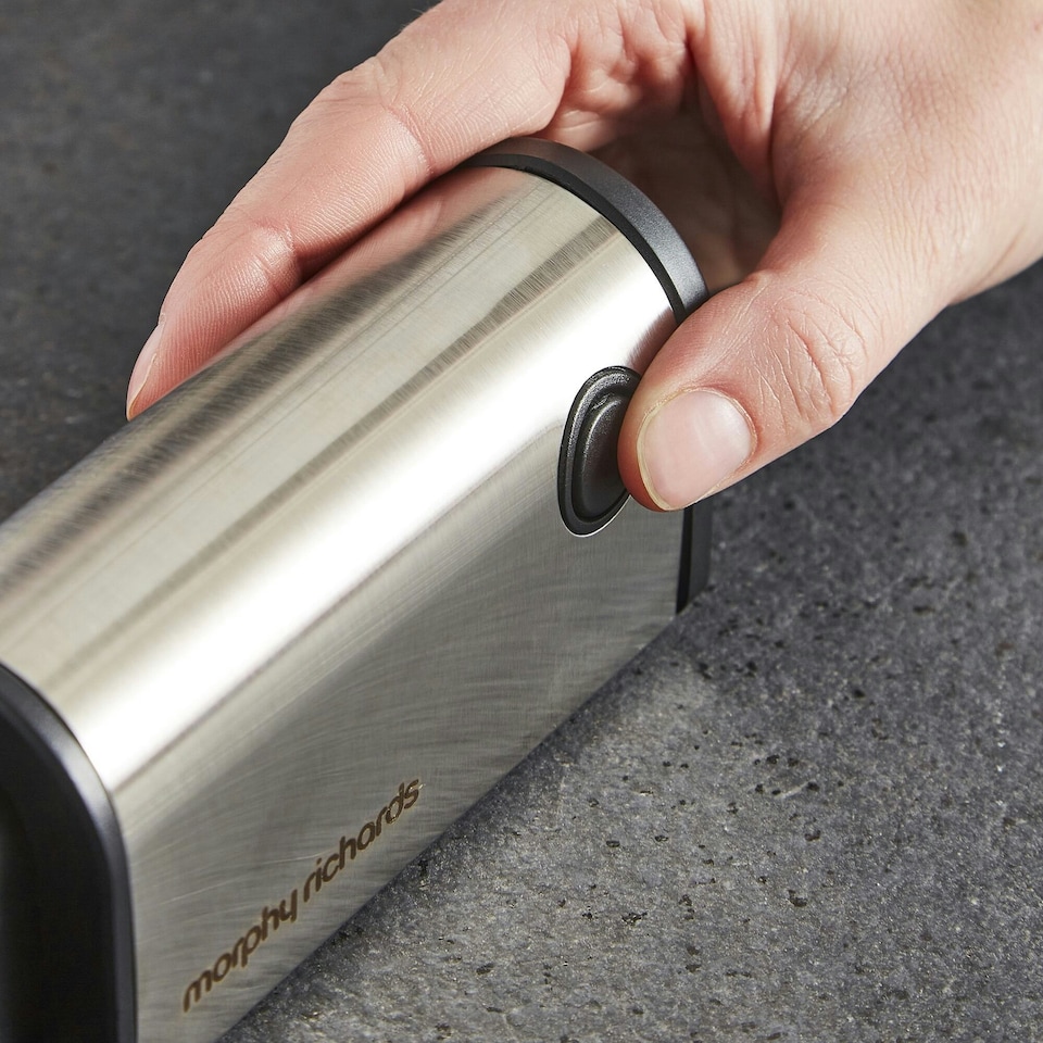 image 1 of Morphy Richards 4 in 1 Retractable Knife and Scissor Sharpener