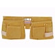 image 1 of Faithfull Double Tool & Nail Pouch | Multi | Multi Colour | 215 x 500mm (8.1/2 x 20in) | 1