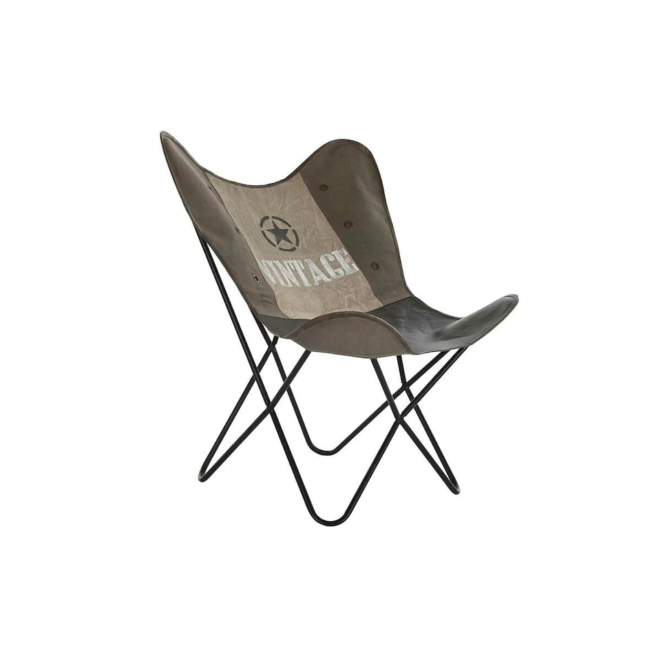 image 1 of Dining Chair DKD Home Decor Brown Black Grey 76 x 76 x 96 cm Brown