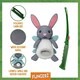 image 2 of Rosewood Flingerz Rabbit Throw Toy