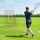 image 9 of HOMCOM Rebounder Net Kids Adults Baseball Softball Training Aid Goal Play