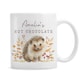 image 1 of Personalised Hedgehog Mug White