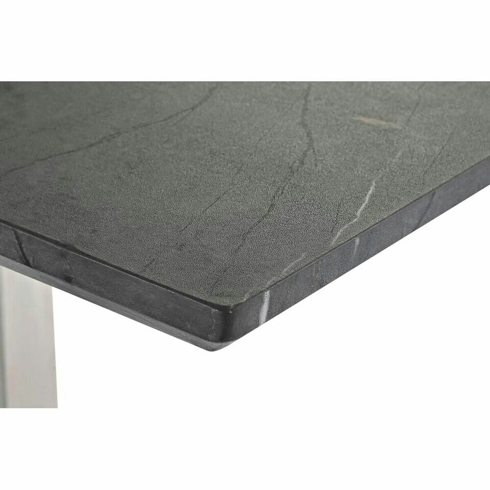 image 1 of Dining Table DKD Home Decor Black Steel MDF Wood 160 x 90 x 76 cm N/A