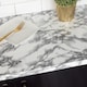 image 6 of Sticky Back Plastic Marble White Kitchen Self-adhesive Vinyl Wrap for Cupboards, Doors and Worktops 67.5cm x 2m (7 rolls) - d-c-fix