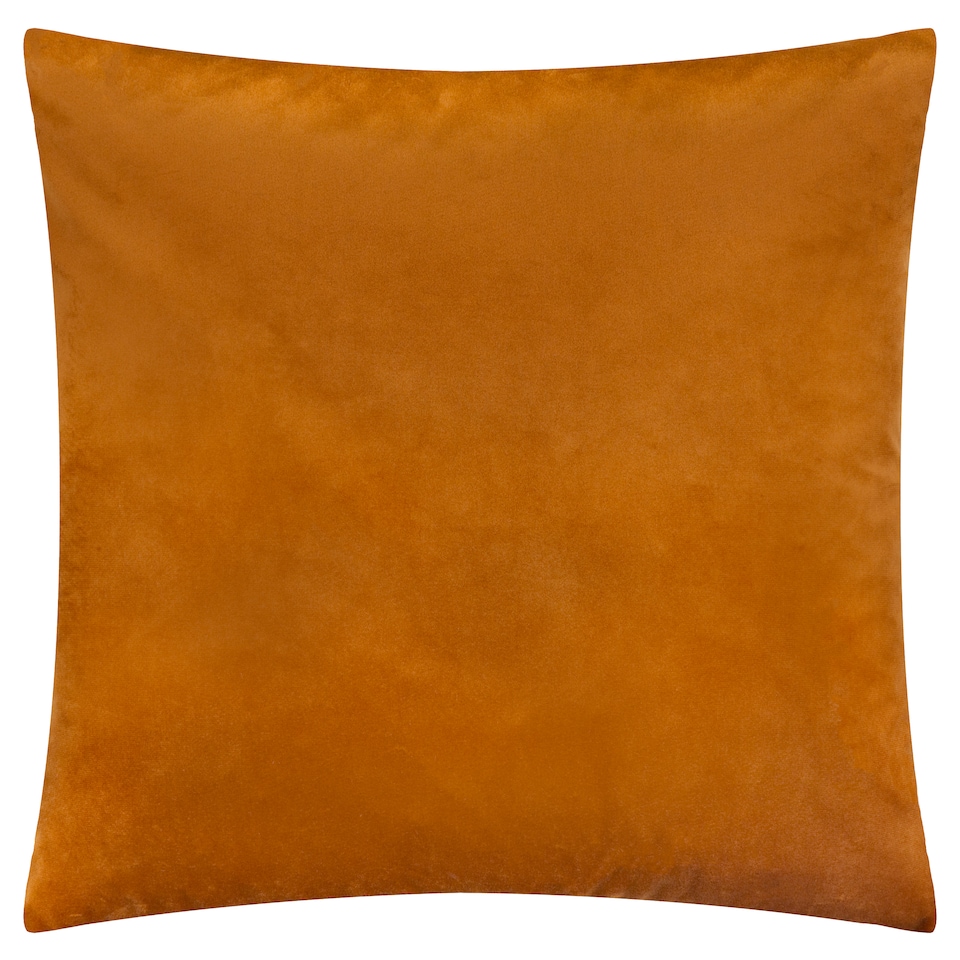 image 1 of Furn Metro Prism Velvet Cushion | Orange | Ginger