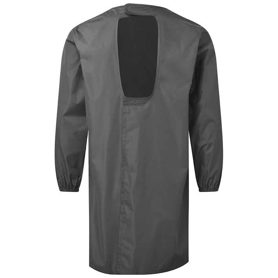image 1 of Premier Unisex Adult All Purpose Long-Sleeved Gown - Dark Grey - S-M