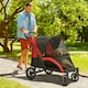 image 10 of PawHut Foldable Pet Stroller for Medium Dogs, Dark Grey