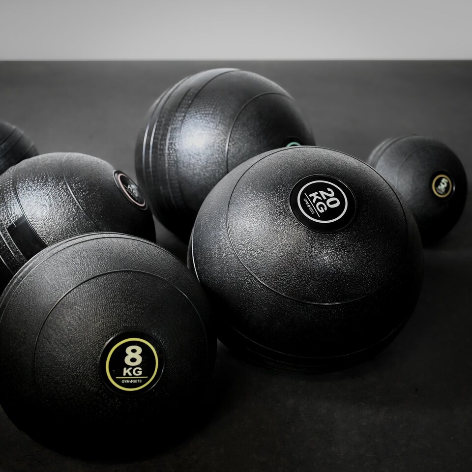 image 1 of GYM SETS Heavy Duty Slam Balls- (3-5kg Slam Ball Set)