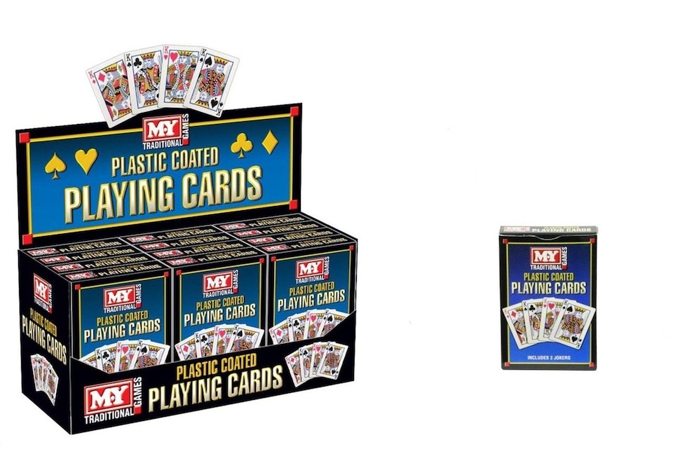 image 1 of M.Y. Plastic Coated Playing Cards