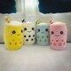 image 9 of Boba Tea Soft Toy White Bubble Tea Plush Pillow, Cute Soft 1 X Apple 25cm