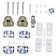 image 2 of SPARES2GO Integrated Door Hinge Fixing Kit for Candy CBD CBD4 CBD5 CBWD CBWM Washing Machine