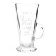 image 1 of Personalised Get Cosy Latte Glass Clear