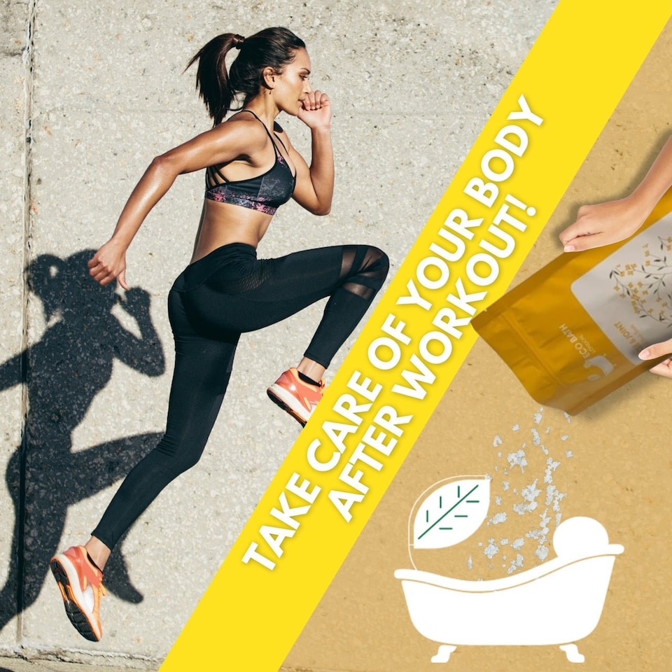 image 1 of Muscle & Joint Recovery Epsom Salt Bath Soak