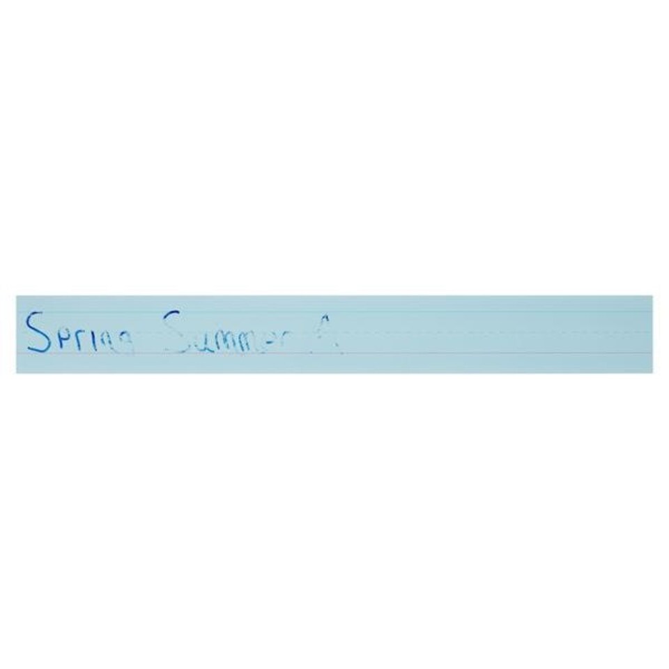 image 1 of Pack of 30 Wipe-off Reusable 3"x24" Coloured Sentence Strips by Clever Kidz