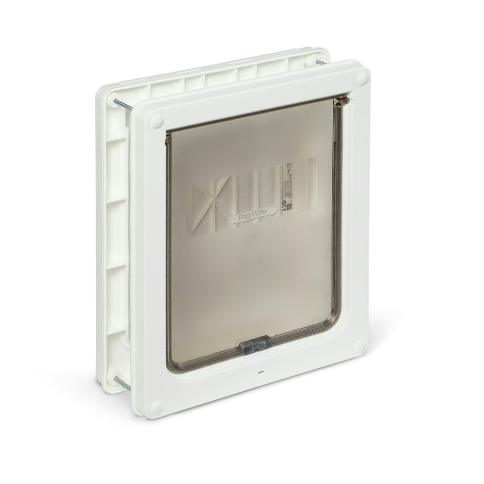 image 1 of Dog Mate Medium Dog Door – White (215W)