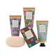 image 3 of William Morris At Home Sunflower Swan Hand Cream & Soap Set in Velvet Pouch