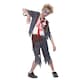 image 2 of Zombie School Boy Fancy Dress Costume Kids Medium - Age 7-9