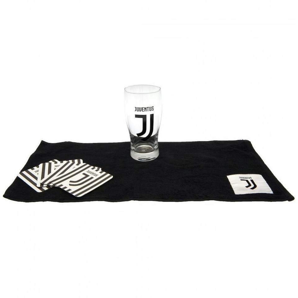 image 1 of Juventus FC Mini Bar Set - Black/White - One Size