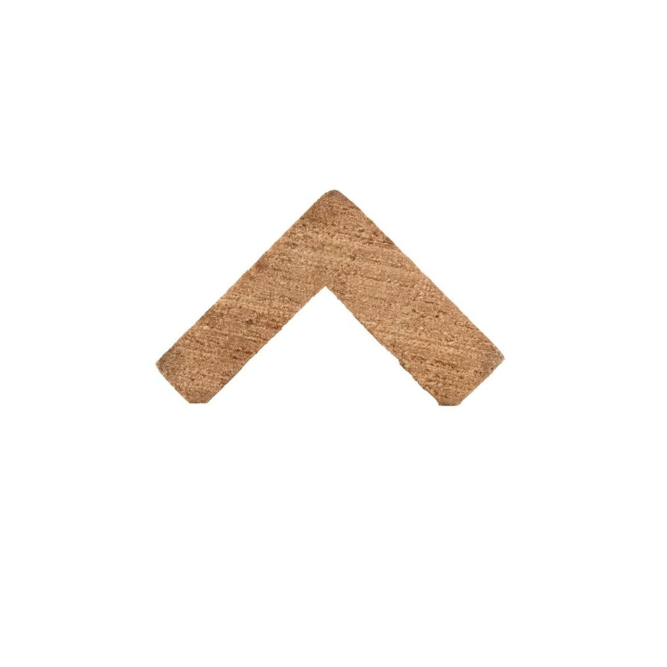 image 1 of Snowdon Timber Light Hardwood Square Corner Moulding (T) 18mm (W) 18mm (L) 2.4m