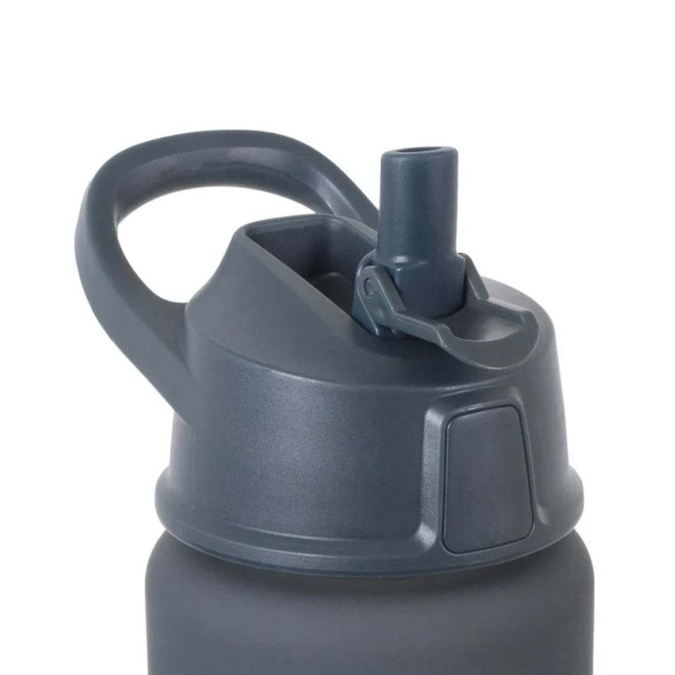 image 1 of Lifeventure Sports Tritan Pop-Up Straw Water Bottle Grey | 750ml