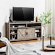 image 4 of COSTWAY 65 Inches TV Stand Media Entertainment Center Grey Grey