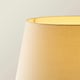 image 4 of ValueLights Modern Gold Metal Floor Lamp With Beige Shade