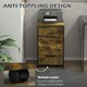 image 5 of Vinsetto 70cm Vertical Office Filing Cabinet w/ 2 Drawer, Hanging File Folder