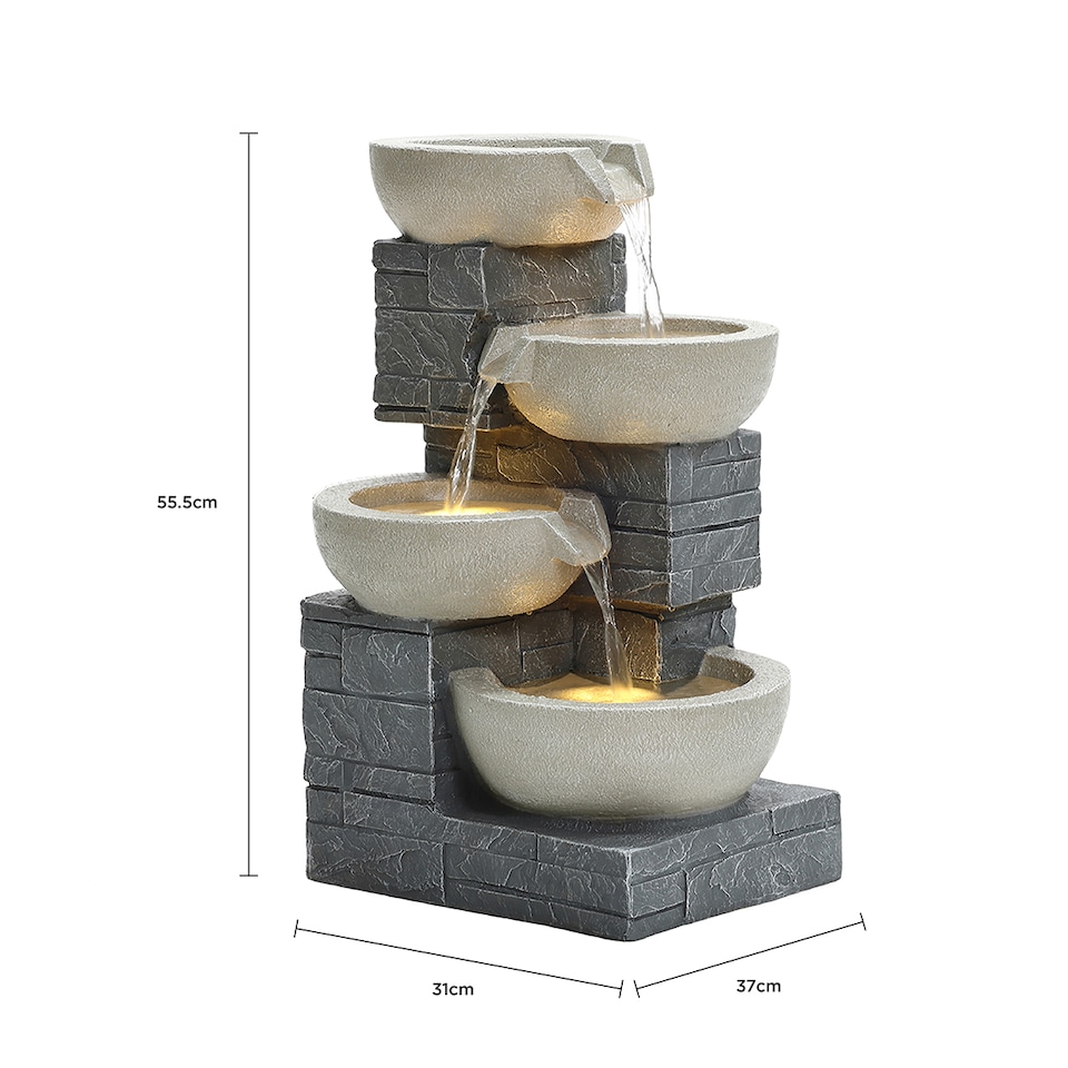 image 1 of Charles Bentley Rhine Cascading Water Feature