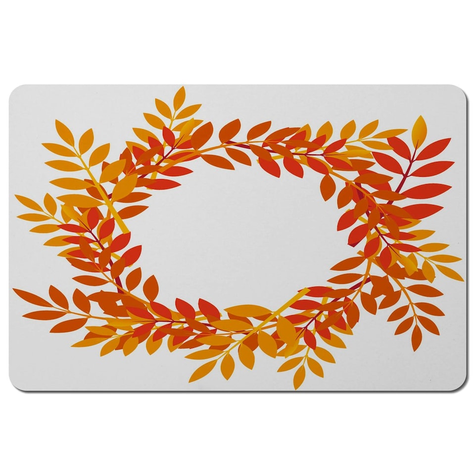 Orange & Red Autumn Leaves (Placemat)